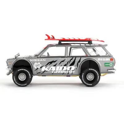 Mini Gt 1/64 Datsun 510 Wagon 4X4 Kaido Offroad Khmg121 - 2