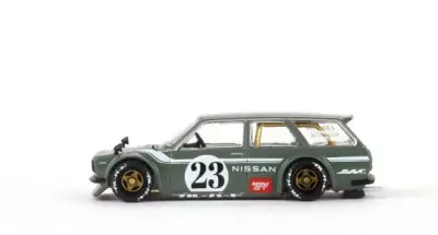 Mini Gt 1/64 Datsun 510 Wagon Carbon Fiber Khmg076 - 1