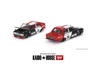 Mini Gt 1/64 Datsun Streer 510 Racing V1 Khmg102 - 3