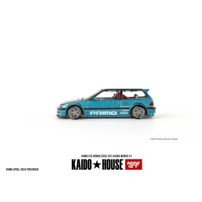 Mini Gt 1/64 Honda Cıvıc (Ef) Khmg126 - 2
