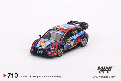 Mini Gt 1/64 Hyundai I20 N Rally 1 Hybrid 2023 Rally Monte Mgt00710-L - 1