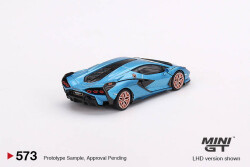 Mini Gt 1/64 Lamborghini Black Fkp 37 Blu Aegir Mgt00573-L - 2