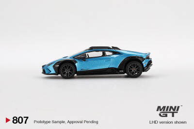 Mini Gt 1/64 Lamborghini Huracan Sterrato Blu Aegir Mgt00807-Bl - 3