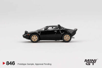 Mini Gt 1/64 Lancia Stratos Hf Stradale Black Mgt00846-Bl - 2