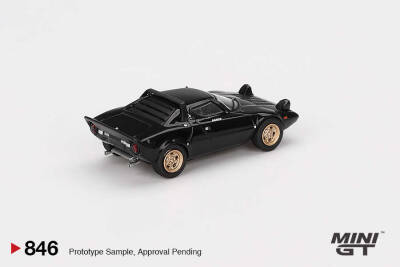 Mini Gt 1/64 Lancia Stratos Hf Stradale Black Mgt00846-Bl - 3