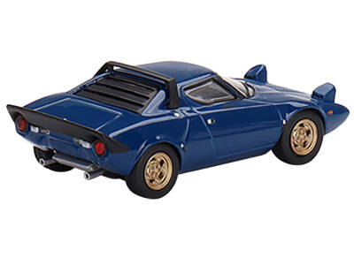 Mini Gt 1/64 Lancia Stratos Hf Stradale Blue Vincennes Mgt00411-L - 3