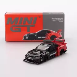 Mini Gt 1/64 Lb-Super Silhouette Nissan S15 Silva Advan Mgt00649 - 1