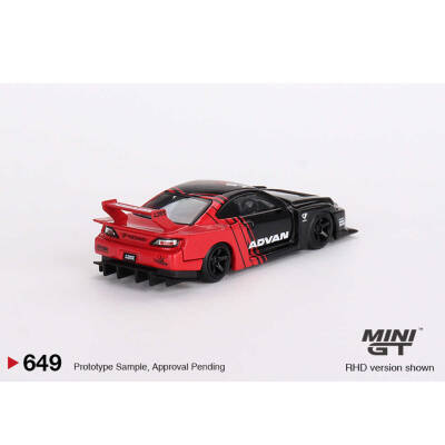 Mini Gt 1/64 Lb-Super Silhouette Nissan S15 Silva Advan Mgt00649 - 3