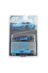 Mini Gt 1/64 Mclaren 750S Spider Belize Blue Mgt00812-Bl - 1