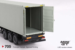 Mini Gt 1/64 Mercedes Benz Actros W/40 Ft Container Ups Europe Mgt00705 - 4