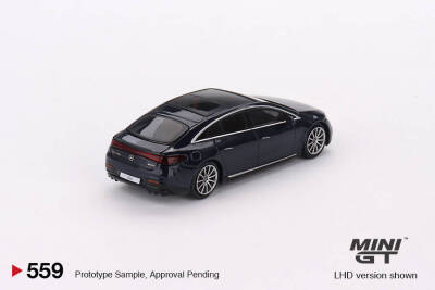 Mini Gt 1/64 Mercedes Benz Eqs 580 4 Matic Blue Metallic Mgt00559-L - 2