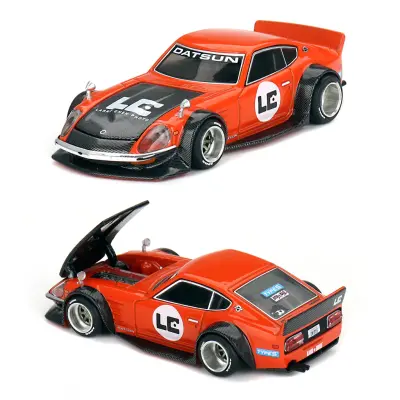 Mini Gt 1/64 Nissan Fairlady Z Kaido Gt Orange Bang Khmg100 - 2
