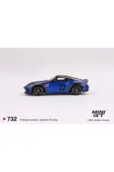 Mini Gt 1/64 Nissan Z Lb Nation Works Serian Blue Mgt00732-L - 2