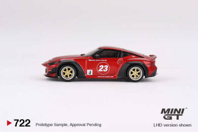 Mini Gt 1/64 Nissan Z Oandem Passion Red Mgt00722 - 2