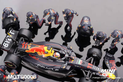 Mini Gt 1/64 Oracle Red Bull Racing Rb18 Sergio Perez Mgts0008 - 3