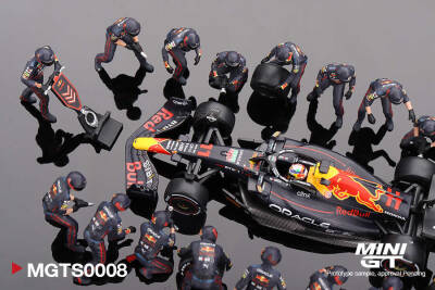 Mini Gt 1/64 Oracle Red Bull Racing Rb18 Sergio Perez Mgts0008 - 2