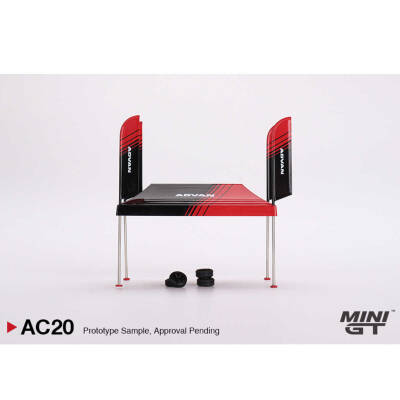 Mini Gt 1/64 Paddock Service Tent Set Advan Mgtac20 - 2