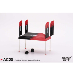 Mini Gt 1/64 Paddock Service Tent Set Advan Mgtac20 - 3