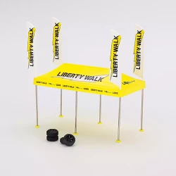 Mini Gt 1/64 Paddock Service Tent Set Mgtac31 - 3