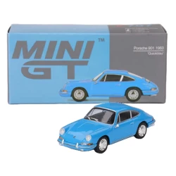 Mini Gt 1/64 Porsche 901 1963 Quickblau Mgt00707 - 1