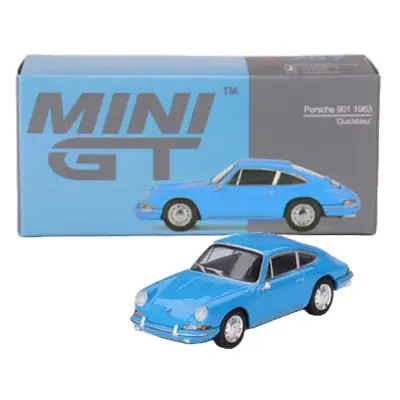 Mini Gt 1/64 Porsche 901 1963 Quickblau Mgt00707 - 1
