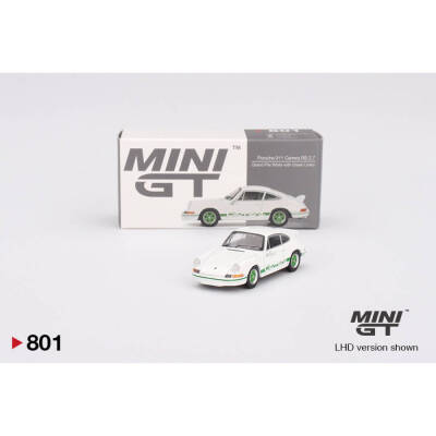 Mini Gt 1/64 Porsche 911 Carrera Rs 2.7 Grand Prix White Mgt00801-Bl - 4
