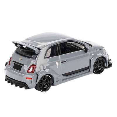 Mini GT 1/64 Abarth 595 LB-WORKS x Abas Works Grey - 3