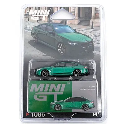 Mini Gt 1/64 Bmw M5 Isle Of Man Green Metallic Mgt01086-Bl - 4