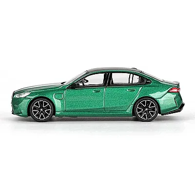 Mini Gt 1/64 Bmw M5 Isle Of Man Green Metallic Mgt01086-Bl - 2