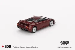 Mini Gt 1/64 Bugatti Eb 110 Gt Dark Red Metallic Mgt00806-Bl - 3