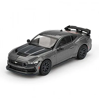 Mini Gt 1/64 Ford Mustang Dark Horse Carbonized Gray Mgt00957-L - 1