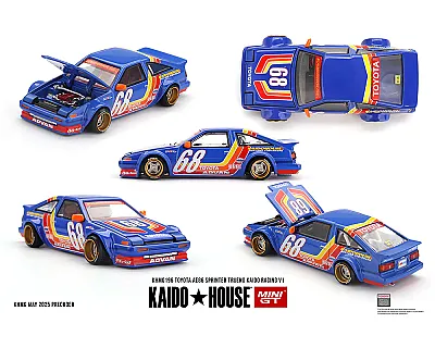 Mini Gt: 1/64 Kaidohouse Toyota Ae86 Sprinter Trueno Khmg196 - 2