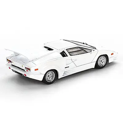 Mini Gt 1/64 Lamborghini Countach 25th Anniversary White Mgt01134-Bl - 3