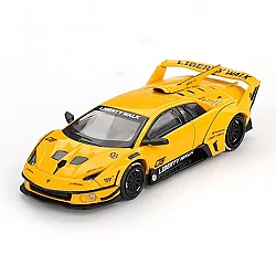 Mini Gt 1/64 Lb-Silhouette Works Murcielago Gt Evo Yellow - Mini GT