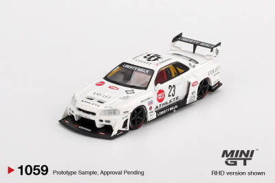 Mini GT 1/64 Nissan LB-ER34 Super Silhouette ATHLETE/COLLET - 3