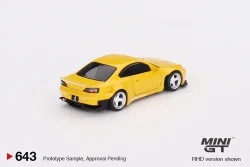 Mini Gt 1/64 Nissan Silvia Rocket Bunny Yellow Mgt00643-R - 2