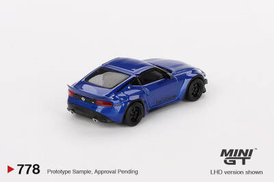 Mini Gt 1/64 Nıssan Z Pandem Seiran Blue Mgt00778 - 4
