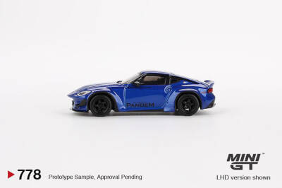 Mini Gt 1/64 Nıssan Z Pandem Seiran Blue Mgt00778 - 3