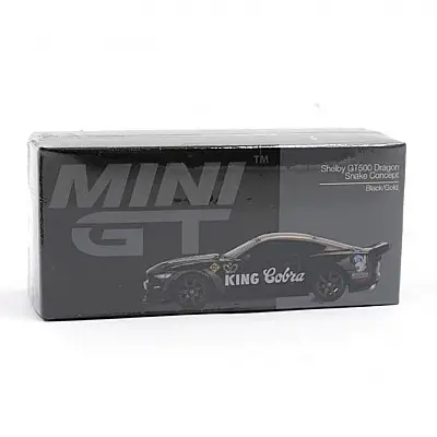 Mini Gt 1/64 Shelby Gt500 Dragon Snake Concept Black/Gold - 2