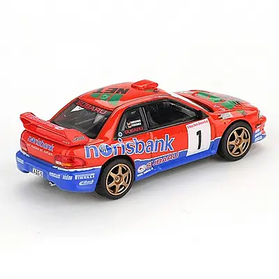 Mini Gt 1/64 Subaru Impreza Wrc97 #1 1999 Drm Champion - 3