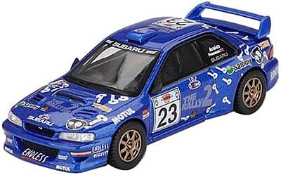 Mini Gt: 1/64 Subaru Impreza Wrc99 #23 2000 Acropolis Rally Mgt01078 - 1