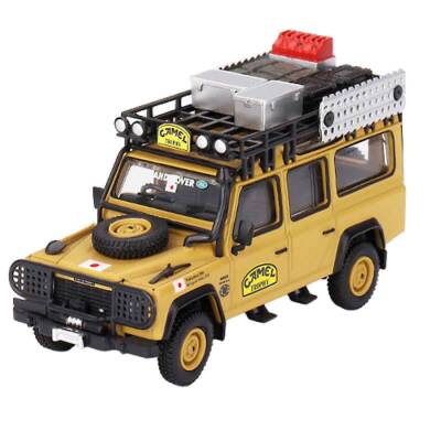 Mini Gt 1/64Land Rover Defender 1989 Camel Trophy Amazon Mgt00751 - 1