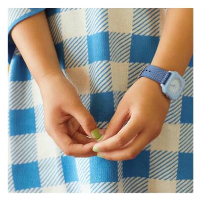 Mini Kyomo Blue Cotton Candy Watch Mavi Pamuk Şeker Kol Saati MK10 - 3