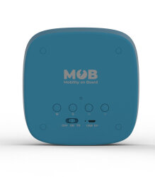 Mob Blue Rabbit Desktop Clock And Night Lamp Billy-Dkbl-01 - 2