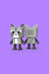 Mob Dancing Animals Bluetooth Speaker - Raccoon Da-22-02 - 4