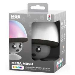 Mob Mega Mush Illuminated Bluetooth Speaker - Black Mmush-Blk-01 - 2