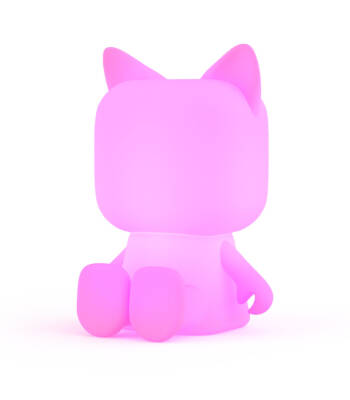 Mob Multicolored Night Lamp - Cat Memory Light-01 - 2