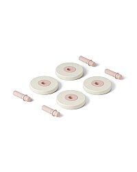 Modu 4x Köpük Tekerlek - Yumuşak Gül M-WNP-4XF-SG-SR - Modu