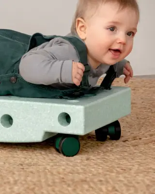 Modu 4X Swirly Replacement Wheel - Forest Green M-Wnp-4Xs-Na-Fg - 3