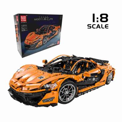 Mold King P1 Volcano Yellow Race Car Remote Controlled Technic Puzzle 13090S - 1